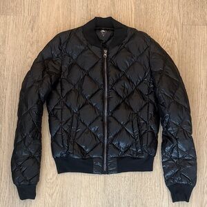 Alo Yoga quilted black jacket
